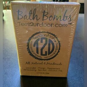 💣Tees2urdoor Bath Bombs - Set of 6💣 NWT